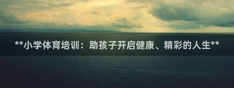 焦点娱乐平台业7O777：**小学体育培训：助孩子开